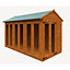 12 X 6 (3.54m x 1.75m) Wooden Tongue And Groove APEX Summerhouse (12mm T&G Floor And Roof) (12ft x 6ft) (12x6)