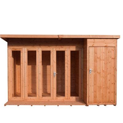 12 x 8 Pent Wooden Summerhouse - 8