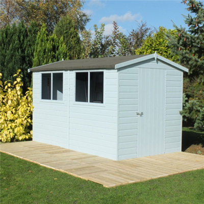 12 x 8 Tongue and Groove Apex Workshop