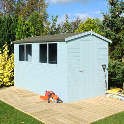 12 x 8 Tongue and Groove Apex Workshop - 5