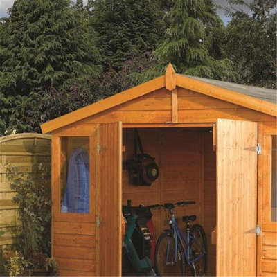 12 x 9 Deluxe Tongue And Groove Workshop (12mm Tongue And Groove Floor)