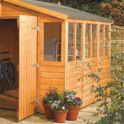 12 x 9 Deluxe Tongue And Groove Workshop (12mm Tongue And Groove Floor) - 3