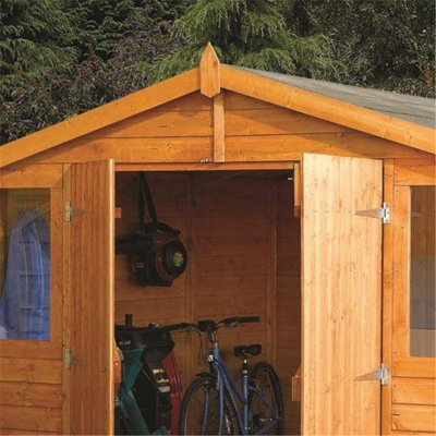 12 x 9 Deluxe Tongue And Groove Workshop (12mm Tongue And Groove Floor) - 4