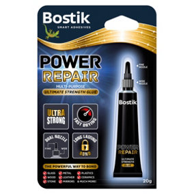 12 x Bostik Power Repair Adhesive 20g