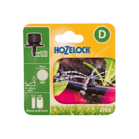 12 x Hozelock 2787 End Line Adjustable Mini Water Sprinkler Micro Irrigation