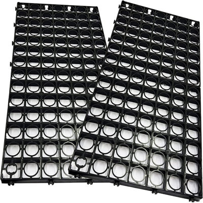 12 x Plastic Paving Driveway Gravel Protecting Turf Grids For Lawns Sheds & Greenhouses