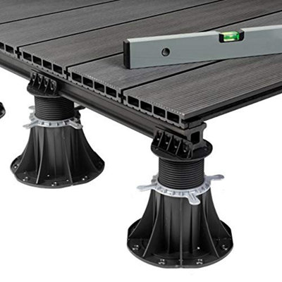 120-220mm Adjustable Pedestals Riser for Decking (Box of 16pcs)