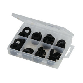 120 Piece Rubber Washer Pack Assorted Sizes Buffers & Packers Plumbing Tool