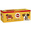 120 x 100g Pedigree Adult Wet Dog Food Pouches Mixed Selection in Jelly