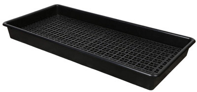 120 x 60 x 15cm Bunded Drum tray. Spill Tray with Removable Base Grids - 3