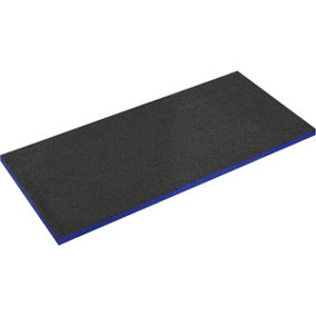 1200 x 550 x 30mm BLUE Easy Peel / Cut Shadow Foam - Tool Chest / Flight Case