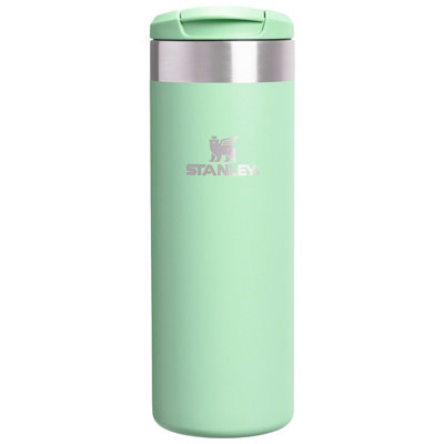 Stanley Aerolight Transit Mug 0.47L: Colour: Pistachio Size 6 - Outdoor Action - Image 3