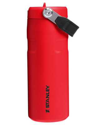 Stanley Iceflow Bottle Flip Straw 2.0 Chili Black 0.47L from B&Q
