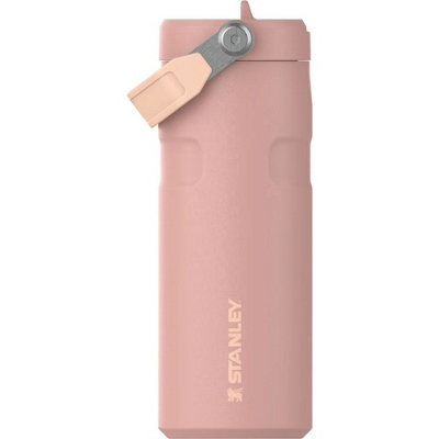 Stanley Unisex Peach Rose Iceflow Flip Straw 2.0 Water Bottle 0.47L - Size One Size - Image 4