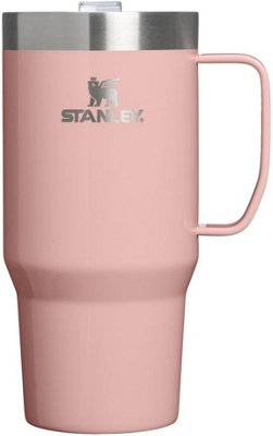 B&Q -  Everyday Suburban Mug Peach Rose Gloss 0.71L