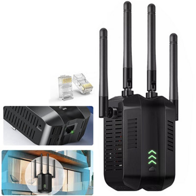 1200Mbps WiFi Signal Extender Range Repeater Booster Internet