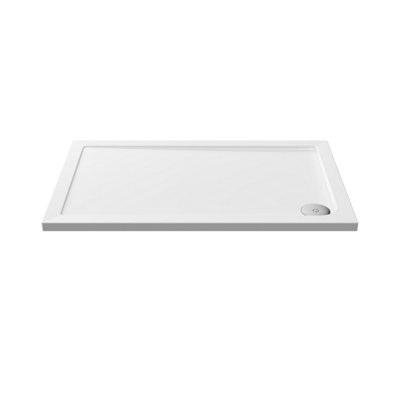 1200mm x 760mm Premium Rectangular Shower Tray - White Price Comparisons | Compare The Build