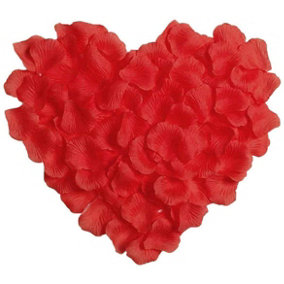 1200pcs Red Silk Rose Petals Wedding Mothers Day Wedding Confetti Anniversary Table Decorations