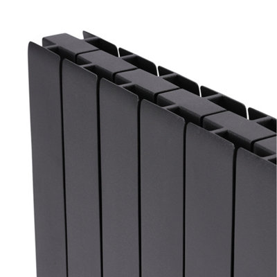 1200W Electric Oil Filled Radiator Space Heater with 3 Heat Settings Modes and LED Screen Black - 3