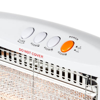1200W Halogen Heater - 3 heat settings - 3