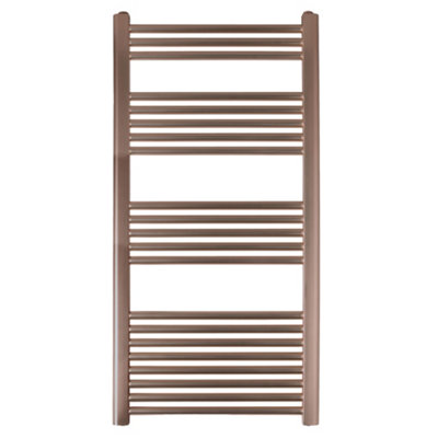 1200x600mm Luxury Brushed Bronze Heated Towel Warmer Ladder Rail Radiator