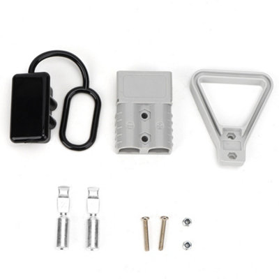 120A DC600V Power Plug Connector Cable Terminal with Dust Cap Cover Handle