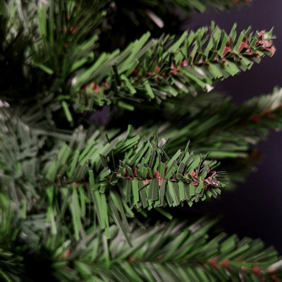 120cm (4ft) Snowtime Pencil Style Slim Christmas Tree in Green - 7