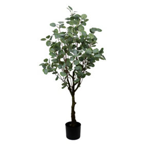 120cm Artificial Eucalyptus Tree Indoor Artificial Potted Plant