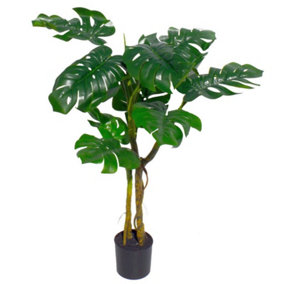 120cm Leaf realistic Artificial Monstera Cheese Plant
