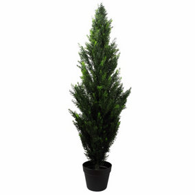 120cm UV Cedar Tree Artificial Topiary Tree