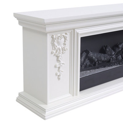 120cm W x 25cm D x 20cm H 3D Electric 3D Water Vapor Fireplace - 7