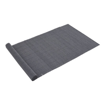 120cm W x 300cm L Sun-blocked Privacy Fence Screen Panels Dark Grey - 3