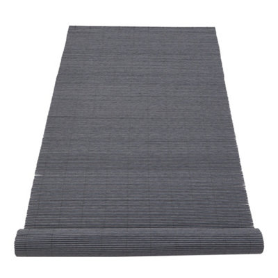 120cm W x 300cm L Sun-blocked Privacy Fence Screen Panels Dark Grey - 4