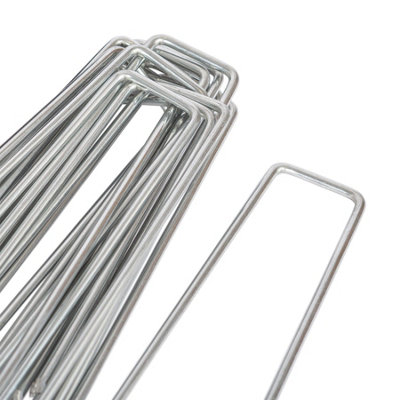 120pc Weed Membrane Fixing Set with Removal Tool - 15cm - 4