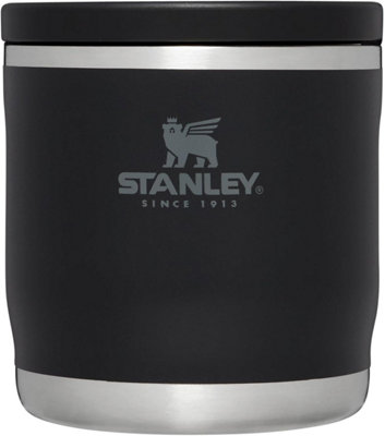 B&Q -  Adventure To-Go Food Jar Black 0.35L