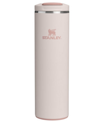 STANLEY 1913 Transit Flip Top Mug 0.47L - Rose Quartz | Keeps 5 Hours Hot - 8 Hours Cold - Leakproof - Dishwasher Safe - Car Cup Holder Compatible - Image 7