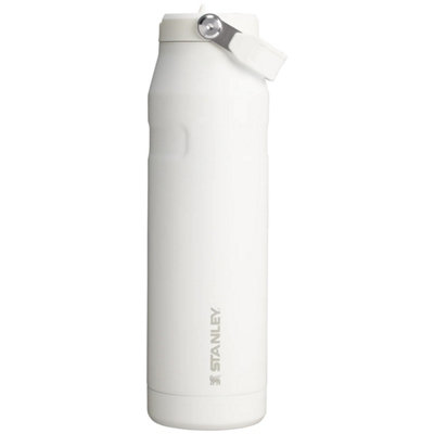 Stanley 1913 Flip Straw Sports Water Bottle 1.06L - Frost | 15 Hours Cold - 4 Days Iced - BPA-Free - Leak Resistant - Dishwasher Safe - Fits Cup Holder - Image 4