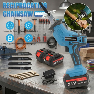  - Cordless Reciprocating Saw Set Brushless Electric Saw