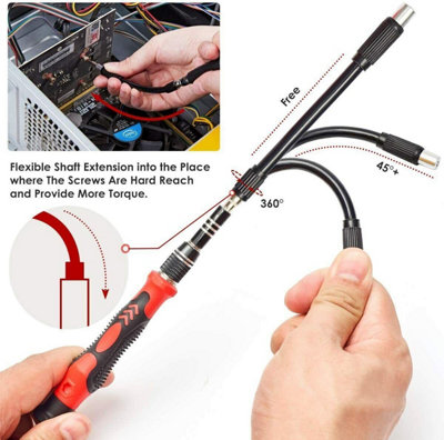 122 in 1 Magnetic Precision Screwdriver Set Computer Pc Phone Repair ...