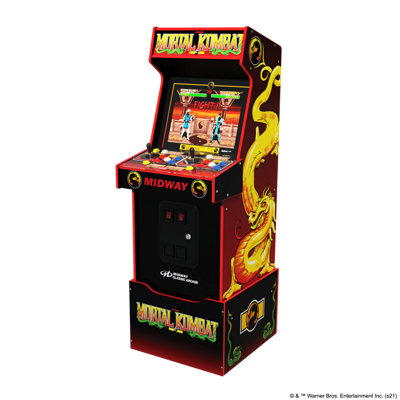 Mortal Kombat Midway Legacy 14-In-1 Wifi Enabled Arcade Machine from B&Q