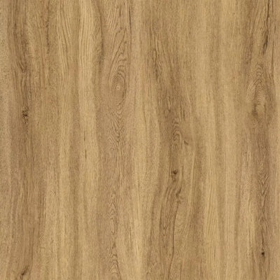 1220mm x 180mm Medium Oak SPC Vinyl Click Flooring Wood Plank Waterproof