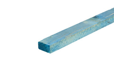  - 25mm X 50mm Bs5534 Graded Sawn Treated Roofing Batten (2" X 1") 4.8M