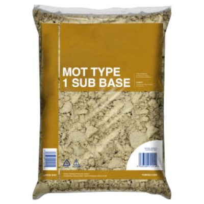 Mot Type 1 Sub Base 25Kg Bag (X1 Bag) from B&Q