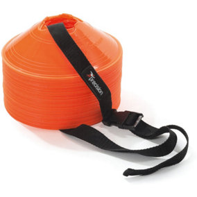 123cm Sports Saucer Cone Marker Strap - Adjustable Length Storage Belt