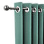 1250mm To 2160mm Gunmetal Extendable Klickfit Curtain Pole Kit Orb