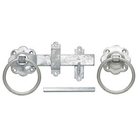 125mm 5" No.1136 Plain Ring Handled Gate Latches - PREPACKED