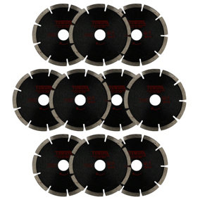 125mm (5") x 6.4mm Diamond Mortar Raking Disc Pointing Disc Blade Masonry 10pk