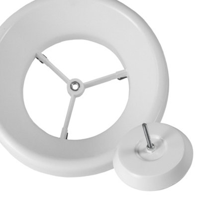 125mm ABS White Ceiling Extractor Valve Round 125mm Diameter Ceiling ...