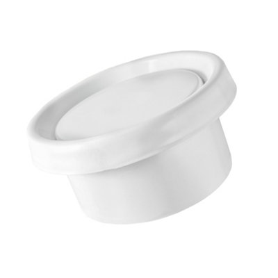 125mm ABS White Ceiling Extractor Valve Round 125mm Diameter Ceiling ...