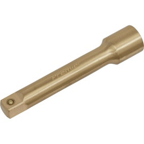 125mm Non-Sparking Extension Bar - 1/2" Sq Drive - Spring Ball Socket Retainer